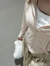 SIINSIIN 【专享】【戚薇同款】24年款修身防晒衣女款防紫外线冰皮防晒服 裸杏粉 M 实拍图
