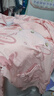 婧麒月子服春夏哺乳产后孕妇睡衣喂奶家居服套装夏季薄款带胸垫 粉色爱心/四季款180g L 实拍图