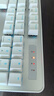 达尔优（dareu）EK810双模无线键盘 机械键盘 笔记本电脑游戏键盘 2.4G办公键盘长续航 104键 白色青轴   实拍图