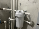 小鱼儿大白瓶前置过滤器家用全屋  自来水大蓝瓶大胖瓶净水器大通量小型中央净水机管道净化设备 10寸大白瓶+RO800【含安装】 实拍图