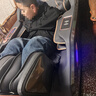 奥克斯（AUX）2025新款按摩椅LH15A家用全身太空舱零重力多功能智能电动按摩沙发椅生日礼物送爸爸妈妈父母亲节 【高端尊享/黑】4D按摩+泰式拉筋+型号916A 实拍图