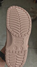 卡骆驰（CROCS）洞洞鞋贝雅男鞋女鞋轻便耐磨一脚蹬拖鞋休闲鞋|10126 矿石粉-6TY 39 (240mm) 实拍图