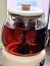 小熊（Bear）煮茶器煮茶壶 养生壶烹煮一体茶壶迷你蒸茶器 316L喷淋式不锈钢烧水壶黑茶茶具1升ZCQ-F10N7 实拍图