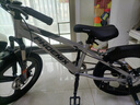 凤凰（Phoenix）儿童自行车6-14岁学生车中大童山地车男女单车脚踏车20寸 神秘银 实拍图