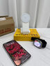 W&P适用于苹果无线充电器三合一磁吸便携支架快充底座iPhone16/15ProMax手机耳机apple iWatch手表 三合一便携磁吸快充【白色】 实拍图