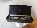 睛姿（JINS）含镜片近视眼镜男士小方框休闲文艺TR轻量可加防蓝光MRF18S245 97亚光黑色 实拍图