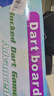 新动力飞镖盘套装比赛金属支架双面植绒18寸飞镖靶XD0118内含6支飞镖 实拍图