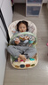 知识花园婴儿玩具健身架摇摇椅具宝宝0-6个月脚踏琴新生儿满月见面礼物 实拍图