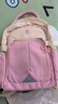 未来星小学生书包1-3年级减负护脊大容量双肩包女轻便护肩背包 粉色小号 实拍图