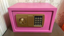 帝邦网红同款儿童密码箱存钱罐创意礼物小型家用防盗迷你密码锁钥匙锁保险柜家用全钢防盗保险箱可存钱 胭脂粉【可投币】 实拍图