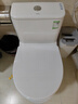 九牧（JOMOO）马桶家用暴风大冲力抗菌釉面一键快拆盖板除臭抗菌坐便器 大冲力节水马桶-11370 305坑距【290-390以内选择】 实拍图