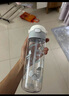膳魔师Tritan吸管杯大容量幼儿园儿童水杯小学生开学塑料水壶600mL粉 实拍图