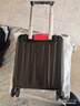 汉客行李箱男拉杆箱女登机旅行箱14英寸墨玉黑密码箱镇店之宝再次升级 实拍图
