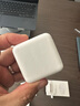 Apple/苹果 35W双USB-C接口充电器-横向苹果充电头双口充电器原装充电器快充头适用iPhone/iPad/AirPods 实拍图