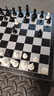 友邦国际象棋黑白磁性折叠便携成人儿童学生教学用棋2810B(棋盘28*28) 实拍图