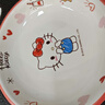 旺佰福三丽鸥凯蒂猫一人食餐具套装轻奢陶瓷饭碗盘筷子乔迁结婚生日礼物 三丽鸥一人食礼盒装-HelloKitty 实拍图