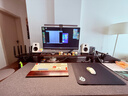 赛睿（SteelSeries）加厚版鼠标垫大号 QcK Heavy Large 450*400*6mm 游戏电竞鼠标垫 电竞fps顺滑鼠标垫CSGO 电脑桌垫 实拍图