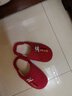 大嘴猴（paul frank）情侣棉拖鞋女男可爱家用室内防滑半包跟情侣家居秋冬保暖地板拖 红色 36-37 实拍图