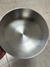 美厨（maxcook）304不锈钢碗 大汤碗双层隔热 餐具面碗22CM MCWA106 实拍图