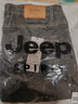 JEEP SPIRIT吉普牛仔裤男秋冬季直筒男士牛仔裤弹力商务裤子 深灰- 33 实拍图