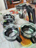 【京东物流】茶壶套装整套茶具大容量玻璃茶杯带滤网耐高温泡茶具 1000ML一壶+四杯套装【无茶盘】 实拍图