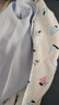 wua·wua婴儿连体衣婴儿衣服春秋夹棉男女宝宝保暖内衣新生儿衣服秋冬睡衣 保暖款 蓝小熊+蓝星星 73cm (建议6-9个月 14-18斤) 实拍图