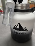 恩尔美（nRMEi）保温保冷杯超大容量两用316L不锈钢吨桶吨户外2000ml冰霸大肚水壶 白色1500ml【抗菌316/冷热双保】 实拍图