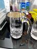 DKO白酒分酒器玻璃小酒盅酒壶分酒器100ml量酒器红酒醒酒器酒杯酒具 6小酒杯10ml+6七字壶 100ml 实拍图