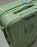大嘴猴（paul frank）行李箱女拉杆箱男轻音万向轮旅行箱学生出差商务拉链箱大容量皮箱 牛油果绿（加厚耐用） 24英寸 /适合中短途 实拍图