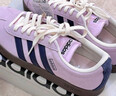 adidas「T头鞋」VL COURT 2.0复古休闲板鞋德训鞋阿迪达斯轻运动   紫色/暗藏青/乳白色（推荐女生选小半码）   38 实拍图