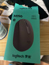 罗技（Logitech）M196 无线蓝牙鼠标 办公鼠标 笔记本商务办公家用 小巧便携 对称手型 石墨灰 实拍图