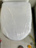 起点如日（QIDIANRURI）马桶盖通用加厚坐便器盖子家用UV型座厕盖板老式抽水马桶圈器配件 【U型快装】双层加厚抗断 实拍图