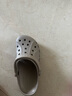 卡骆驰（CROCS）洞洞鞋贝雅男鞋女鞋轻便耐磨一脚蹬拖鞋休闲鞋|10126 卵石色-2V3 36 /37(220mm) 实拍图