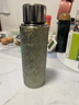 飞剑（FEIJIAN）纯钛保温杯高档焖茶杯茶水分离养生泡茶水杯商务办公礼品钛杯定制 金鳞绿500ml 实拍图