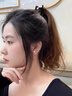 Lnieer迷你医用钛钢耳钉养耳洞螺丝耳骨钉女钛合金钻石小耳环耳蜗钉耳饰 2mm钻钻耳钉 1 对【医用钛钢养耳洞】 实拍图