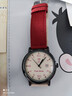 菲都狄都（Fido Dido）手表学生男女同款初高中考试专用石英表复古工装风生日礼物FD2343 活力红+硅胶备用表带 实拍图