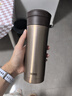 膳魔师（THERMOS）保温杯470ml高真空大容量男女士儿童泡茶水杯子TCMK-500 GL 实拍图