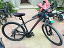 喜德盛山地自行车英雄300铝合金车架27速变速锁死前叉27.5大轮径 灰红16寸（身高160-175） 实拍图