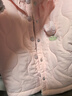 巴厘小猪女童棉服冬季夹棉加绒宝宝衣服冬天保暖小女孩上衣秋冬儿童外套 粉色 80 cm 实拍图