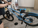 永久镁合金山地自行车20英寸24变速男女式青少年学生单车 王子蓝 实拍图