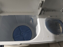 海尔（Haier）洗衣机半自动大容量双缸强力去污双净力飓风水流双桶洗脱分离公斤家用以旧换新 【新品升级】11公斤半自动+澎湃动力+喷淋漂洗 实拍图