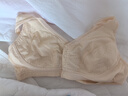 浪莎妈妈内衣前开扣夏季薄款透气胸罩舒服纯棉里杯防下垂中老年文胸 实拍图