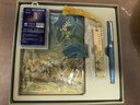 英雄（HERO）【热门商品】钢笔   江山秋色礼盒套装 382蓝色 学生高颜值生日礼物笔本套装 实拍图