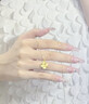 中国黄金（CHINA GOLD）18K金四叶草吊坠女款百搭K金项链新年好生日520送女朋友老婆礼物 18K金四叶草吊坠约0.15g【赠银链】+玫瑰礼盒 实拍图