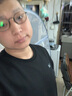 索西克（SOXICK）近视眼镜男纯钛日系水滴鼻托小圆框可配度数超轻眼镜架女8036 实拍图