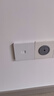 公牛G12象牙白米绒白开关插座面板全屋套餐斜五孔墙壁暗装超薄墙面 【象牙白】 网络插座（不带WIFI无线功能） 实拍图
