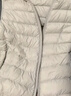 鸭鸭冬季新款女装时尚羽绒马甲女短款轻薄马夹坎肩立领休闲气质背心K 米白色 XL 实拍图