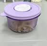 特百惠（Tupperware）微波饭盒400ml小萌碗三件套可冰箱冷冻可微波炉加热密封保鲜盒 微波小萌碗紫色 单件装 实拍图