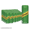 可口可乐（Coca-Cola）怡泉 Schweppes 无糖零卡 柠檬味 苏打水 330ml*24罐 调酒 实拍图