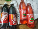 老北京汽水 多口味 老式怀旧 碳酸饮料整箱 可乐2*西瓜2（4瓶600ml） 实拍图